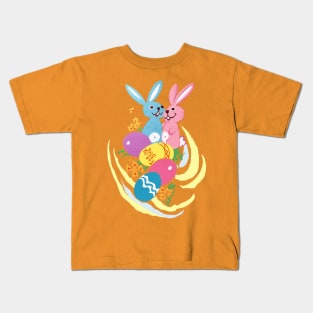 Adorable Rabbits Kids T-Shirt